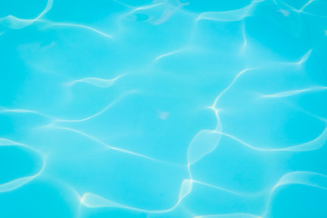 Pool water reflecting