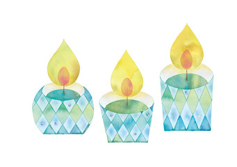 キャンドルのイラスト