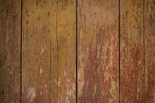 Texture of a wooden wall. Can be used as a background