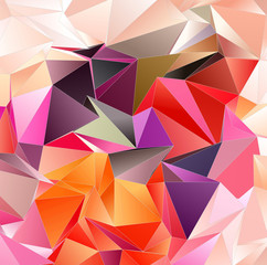 Triangular 3d, modern background