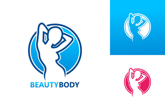 Beauty Body Logo Template Design Vector, Emblem, Design Concept, Creative Symbol, Icon