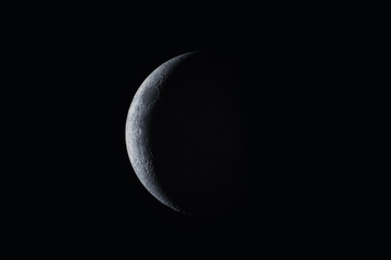 Moon surface / The Moon is an astronomical body that orbits planet Earth and is Earth's only permanent natural satellite. It is the fifth-largest natural satellite in the Solar System