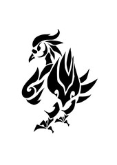 Naklejka premium ニワトリ