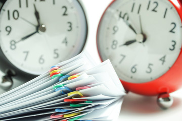 Work and time. Study and time.　仕事と時間　勉強と時間