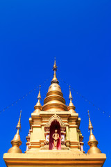 Fototapeta premium Wat Pak Mueang - Buddhist Temple , Chiang Mai Thailand