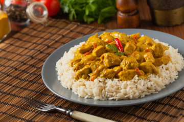 Chicken Curry Sauce.