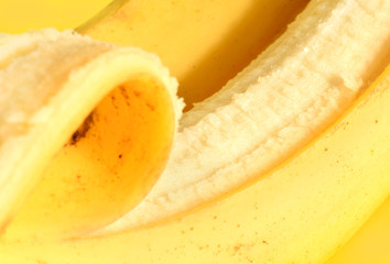 Banane Makro Hintergrund