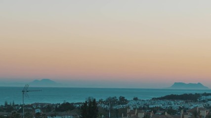 4K 25fps The Strait of Gibraltar