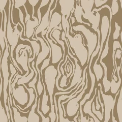 Foto op Plexiglas Schilder en tekenlijnen Borstel geschilderd uit de vrije hand lijnen naadloos patroon. Beige strepen grunge achtergrond. Vector illustratie.