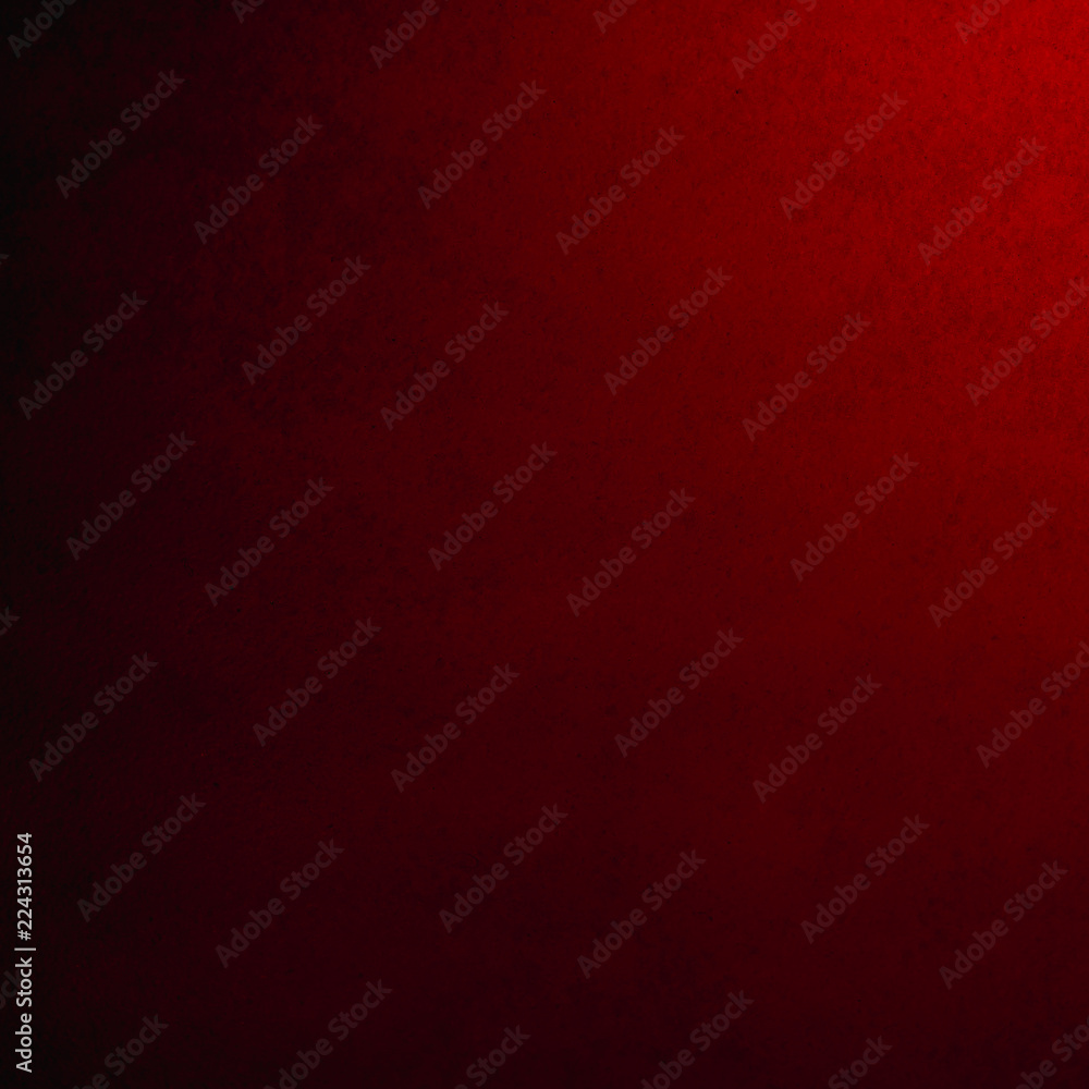 Wall mural red gradient abstract studio background