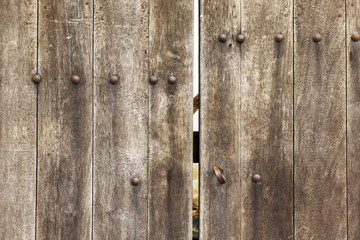 Old wooden wall for background