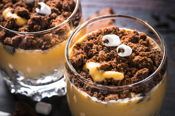 Halloween sweet dessert.