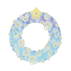 リースのイラスト