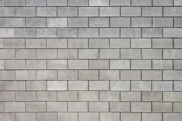 Fototapeten Konkrete Wall of cement blocks. Background and texture  © Roman