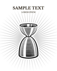 vector design of jigger of banner