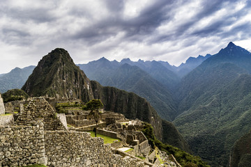 Amanecer en la cima de Machu Pichu