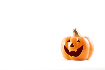 Halloween pumpkin happy face