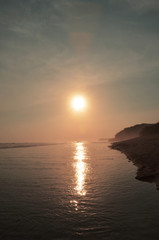 Obraz premium sunset over the sea