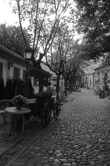old european city street