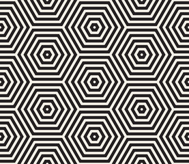 Vector seamless pattern. Modern stylish abstract texture. Repeating geometric tiles