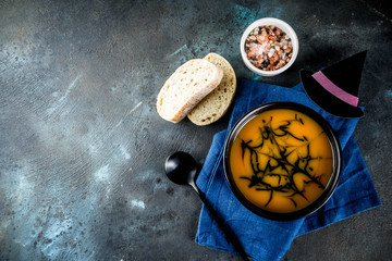 Halloween holiday soup