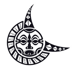 Maori / Polynesian Tattoo Style Ornament - Ready for Print and used for Stencyl as Custom Artwork