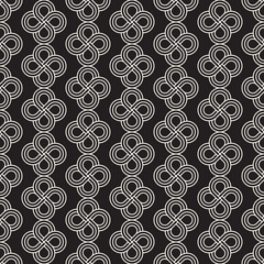 Vector seamless pattern. Modern stylish abstract texture. Repeating geometric tiles..