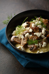 Banosh with cheese