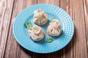Georgian dumplings khinkali