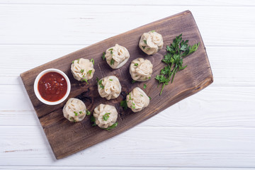 Georgian dumplings khinkali