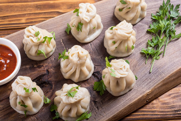 Georgian dumplings khinkali