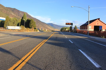 Highway Richtung Norden