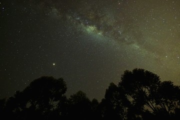 Fototapeta na wymiar Céu noturno - estrelas