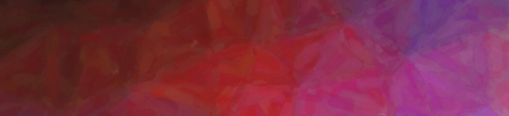 Abstract illustration of black red and blue Watercolor on paper banner background, digitally generated.