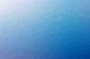 Fototapeta na wymiar Illustration of blue poligon modern multicolor background.