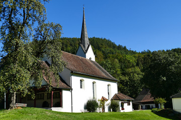 Fototapeta na wymiar Kirche Sankt Arbogast (Götzis)