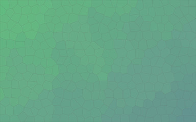 Green and blue  Little hexagon background illustration.