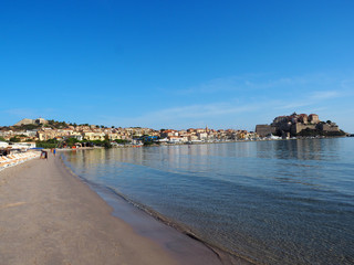 Naklejka premium Korsika - der Strand von Calvi