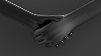 黒の握手