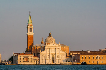 Fototapeta na wymiar Doge's palace and St Marks Basilica, in Venice, Italy