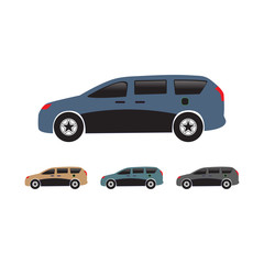 car logo icon design template vector