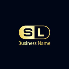 Initial Letter SL Logo Template Design