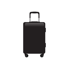 suitcase logo icon design template vector