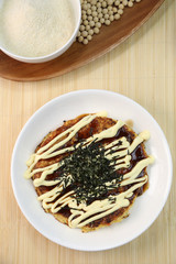 山芋のお好み焼き