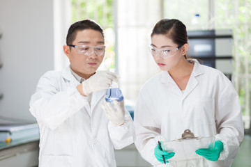 people working at laboratory