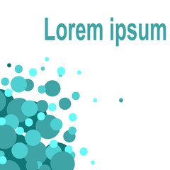 Modern dots template