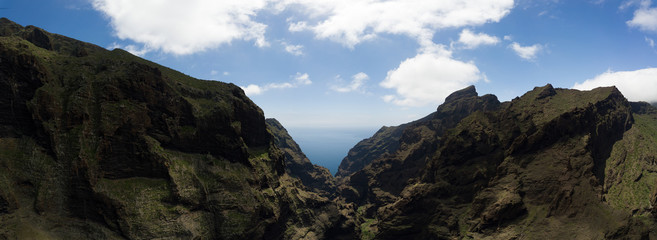 Schlucht auf Teneriffa