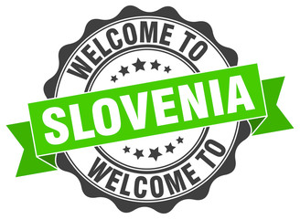 Slovenia round ribbon seal