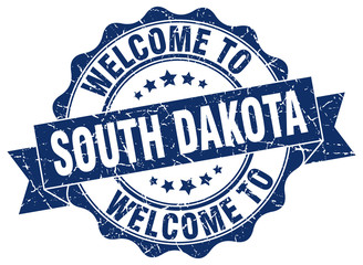 South Dakota round ribbon seal