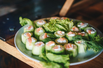 Catering food for a event